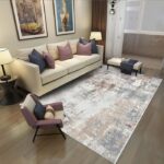 Covor bej model Rose disponibil în 7 dimensiuni