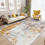 Covor mustar model Rose disponibil în 7 dimensiuni