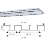 Sina aluminiu 3 canale Motel