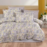 Lenjerie de pat Ranforce RNF_48, 220x200 cm, Classy King Size