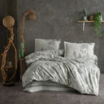 Lenjerie de pat Ranforce Tuva, 220x200 cm, Classy King Size