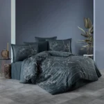 Lenjerie de pat satin Moyo V2, 220x200 cm, Classy King Size