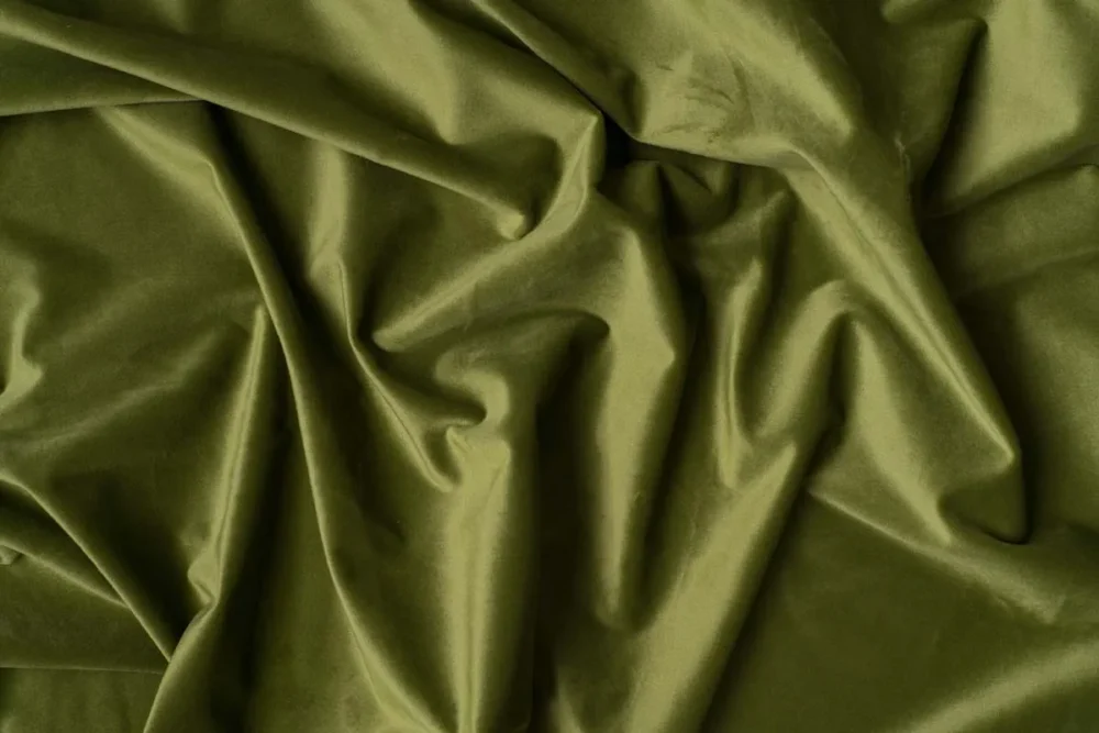 Draperie catifea premium Castellano culoare verde - imagine 9