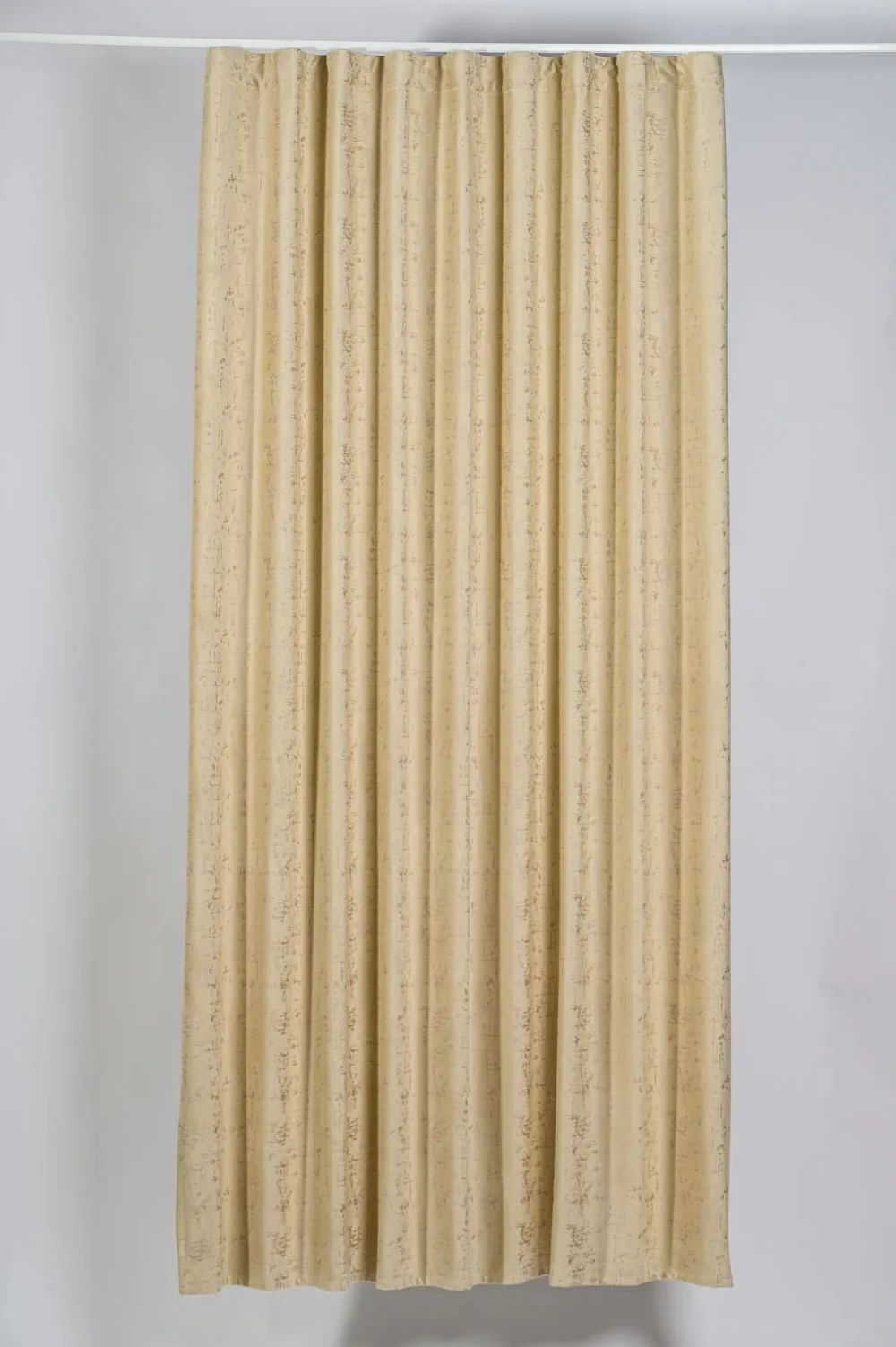 Draperie catifea Scento culoare crem cu model - imagine 4